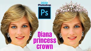 Crown with Photoshop - Instagram effect. crown and heart Photoshop cc + Photoshop light room screenshot 3