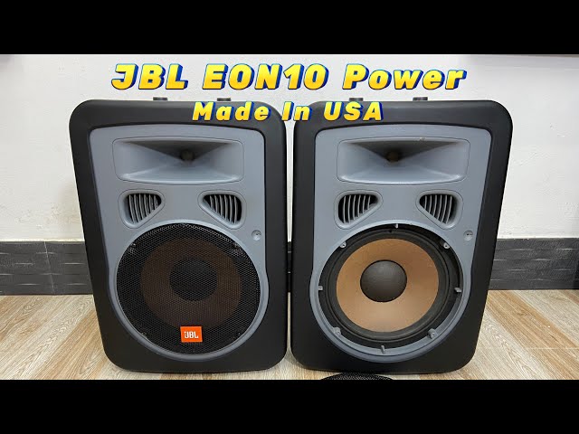 JBL EON10 POWER, Made in USA, Dòng Active (Sẵn Công Suất), sound tiếng được khẳng định trên toàn TG