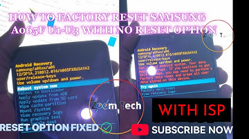HOW TO RESET AND REMOVE FRP ON SM-A065F NO FACTORY RESET SOLUTION VIA JTAG/UFI/F64 BOX