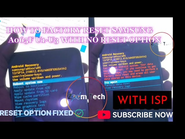 HOW TO RESET AND REMOVE FRP ON SM-A065F NO FACTORY RESET SOLUTION