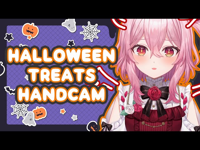 【HANDCAM】Decorating Cute and Spooky Cookies 🎃のサムネイル