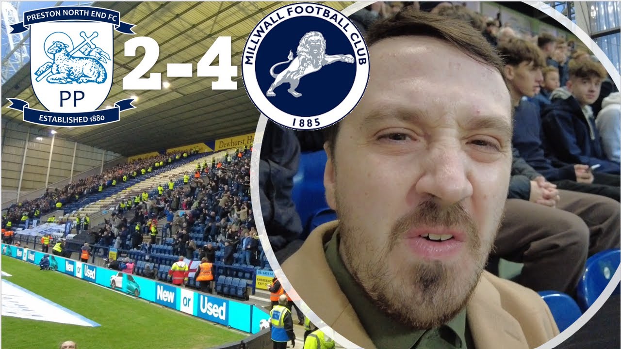 Goals Galore as Zian Flemming Hat-trick destroys PNE | PNE 2-4 Millwall Match Vlog