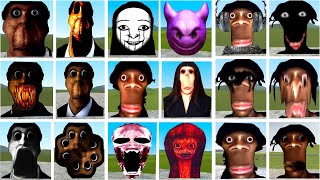 OBUNGA FAMILY NEXTBOTS, NICO'S NEXTBOTS FAMILY AND JUANDALE PRINGLE FAMILY Chase Me in Gmod