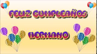 Tarjeta Animada de Cumpleanos para Hermano