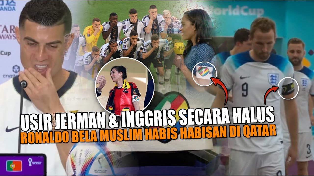 BUAT JUTAAN MUSLIM MENANGIS Lagi Lagi Ronaldo Sindir Inggris Jerman 