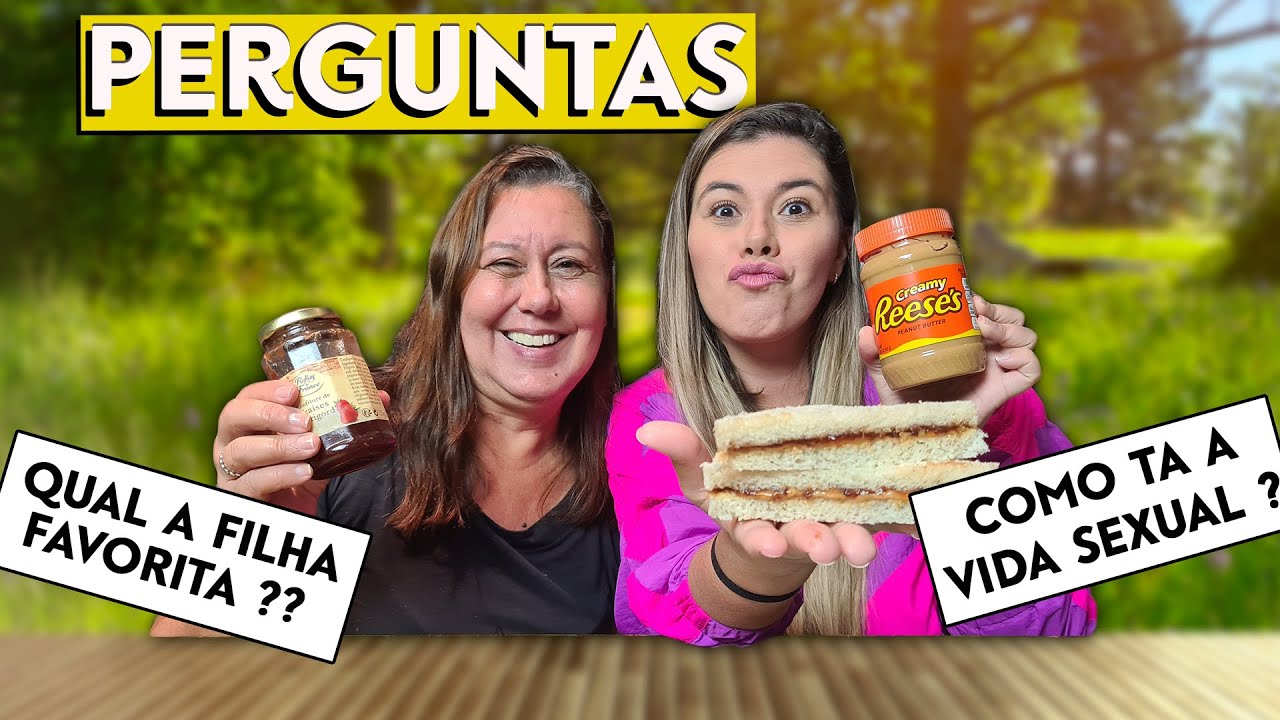 PERGUNTAS E RESPOSTAS - PROVANDO PEANUTBUTTER JELLY