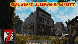 Bear Sleeper Zombies The Bear Den 7 Days To Die Alpha 17 Youtube