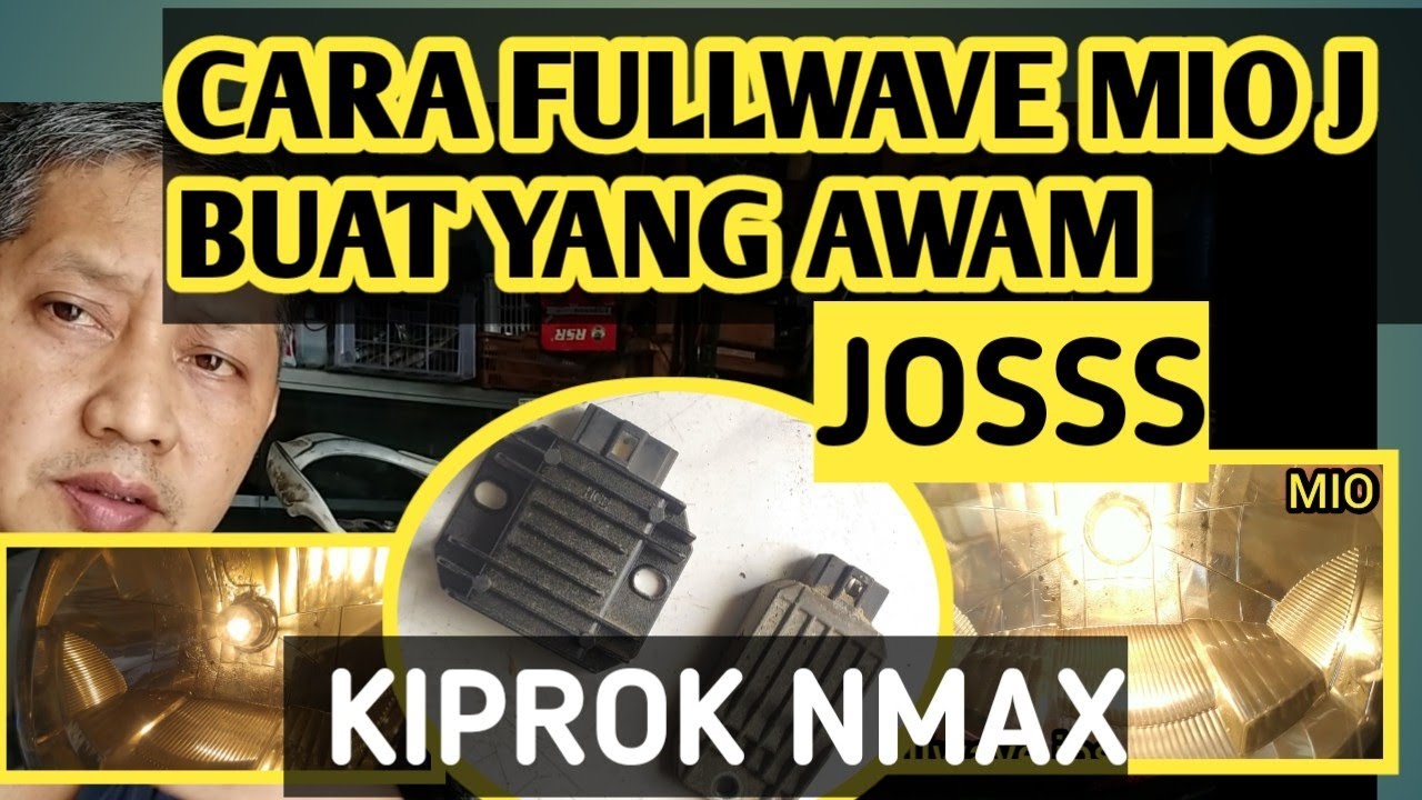 cara pasang kiprok n max ke mio j