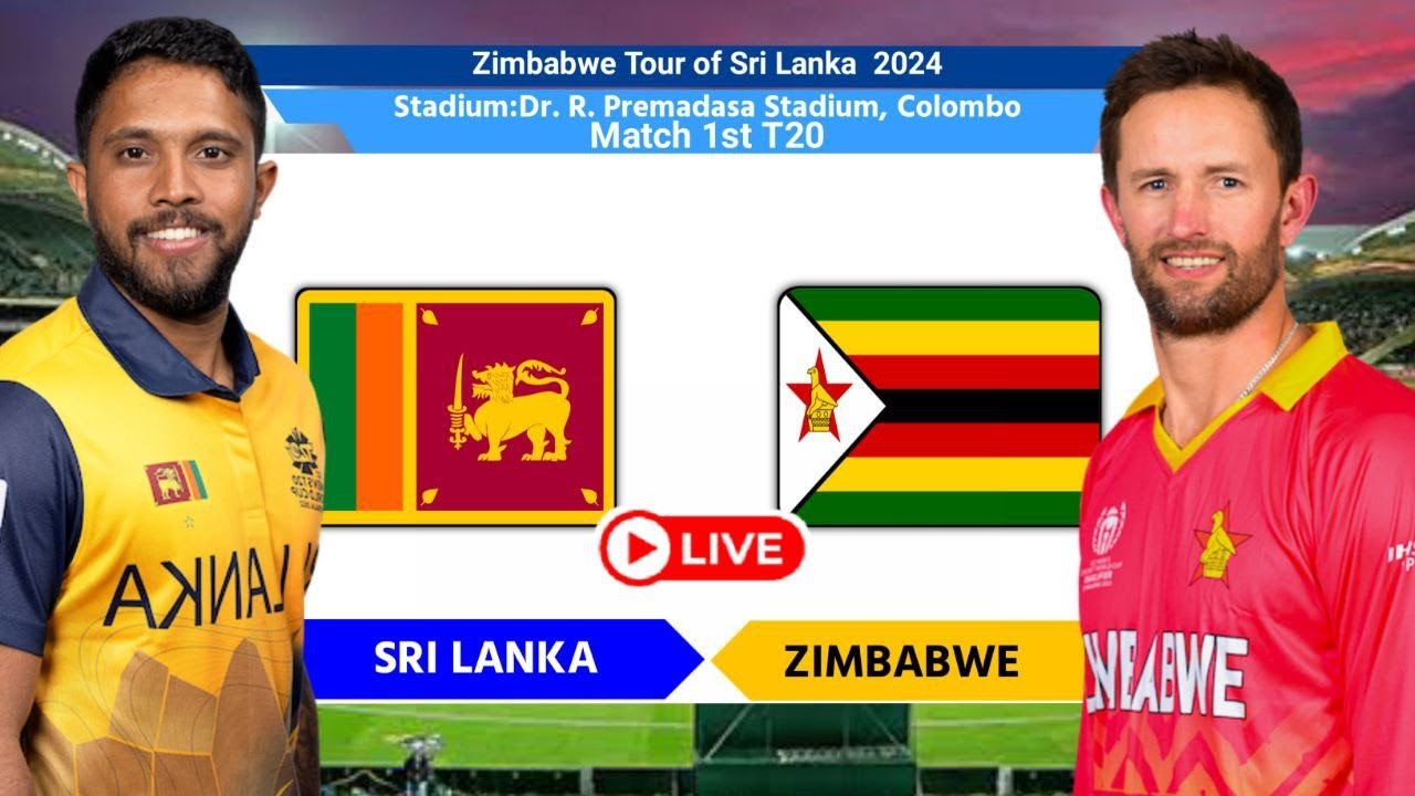 🔴 Live SL vs ZIM Live 2nd ODI Sri Lanka vs Zimbabwe Live SL vs ZIM