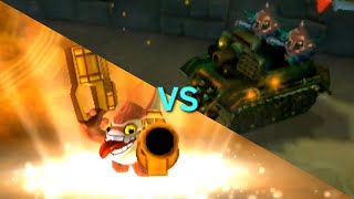 Skylanders Troll Tank vs Trigger Happy