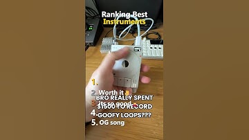 Ranking The Best Instruments! #shorts #music #peak #comedy