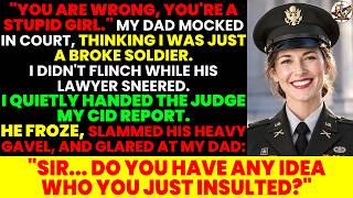 YOU ARE WRONG, YOU’RE A STUPID GIRL, My Dad Mocked Me in Court—Then the Judge Read my CID Report..