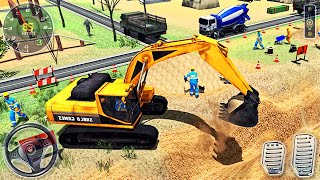 City Builder Border Wall Construction - Truck Road Builder Highway (2020) - Best Android Gameplay screenshot 2