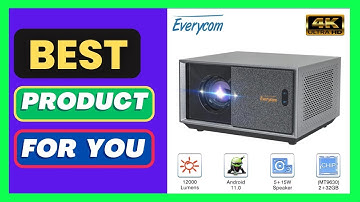 Best Top Selling Everycom RD829 Full HD 5G WiFi LED 4K Video Smart Projector on Aliexpress