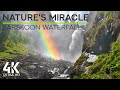 8 HRS White Noise for Sleeping - Birds Songs &amp; Sounds of Barsckoon Waterfall, Tian Shan