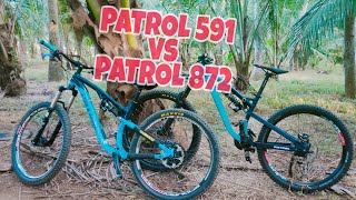 NGUBER SANG KOKI BALAP DI SRIWULUNG BIKE PARK // PATROL 591 vs PATROL 872