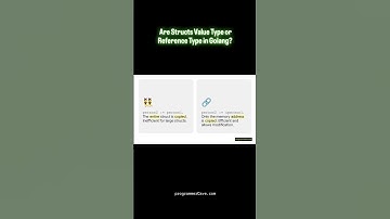 Are Structs Value Type or Reference Type in Golang? | Go Programming Explained