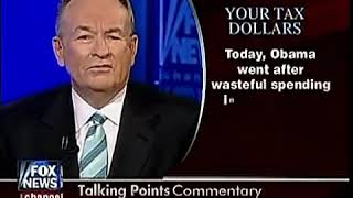 Bill O'Reilly Factor where are our Tax Dollars going Pres...
