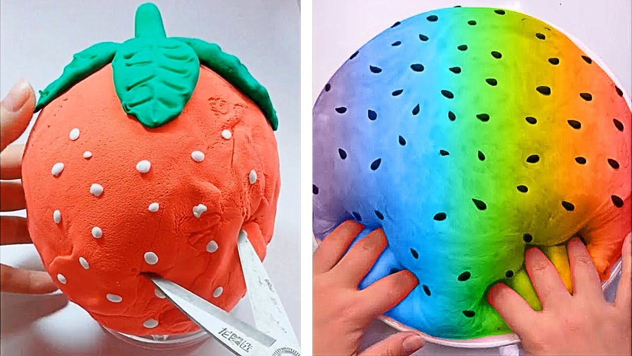 Relaxing Slime Compilation ASMR | Oddly Satisfying Video #126 - YouTube