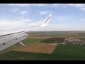 Aterrizaje vuelo ryanair en Villanubla Valladolid