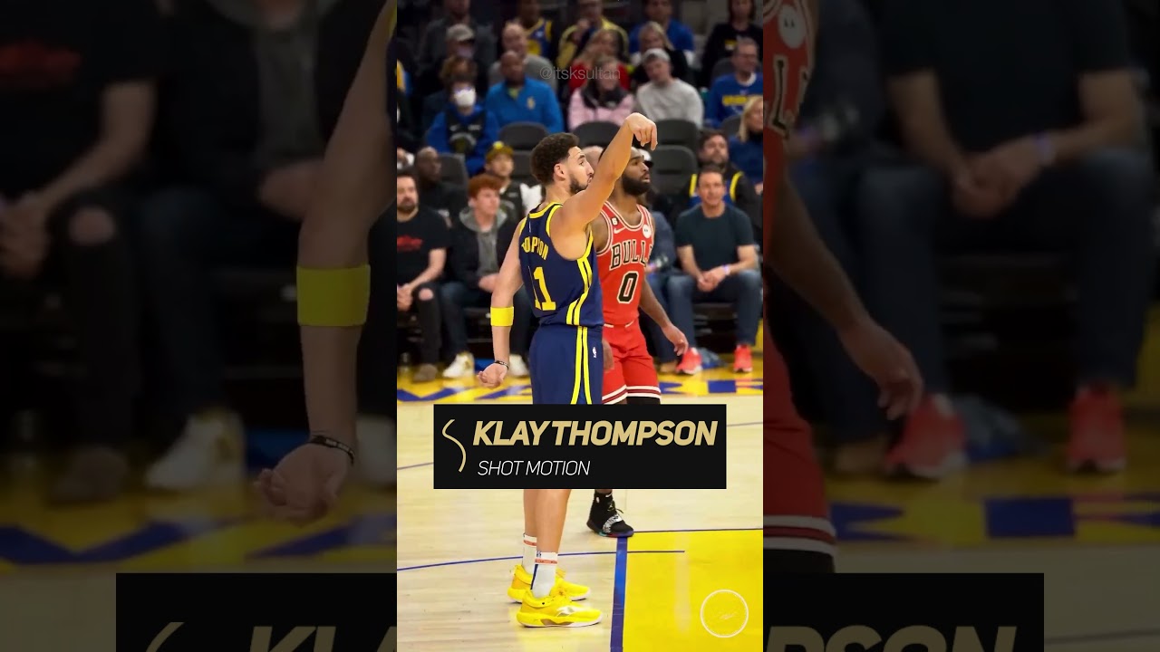 Klay Thompson Shot Motion Breakdown 