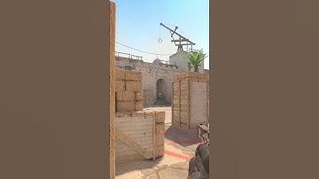 EASY CS2 B RETAKE WITH THIS DUST 2 FLASH! #shorts