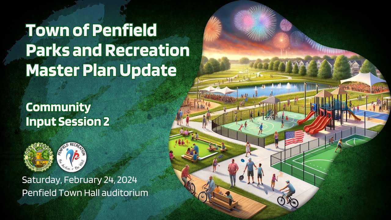 Second Input Session | 2024 | Parks & REC Master Plan Update - YouTube