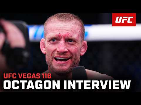 Davey Grant Octagon Interview | UFC Vegas 116
