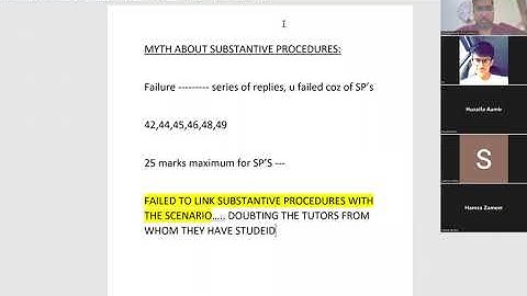 Acca F8 (AA) Substantive Procedures