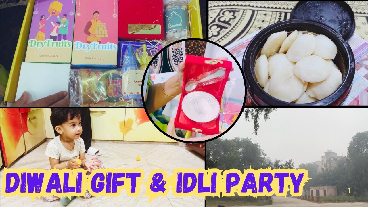Ronakji Ka Diwali Gift | Humne Ki Idli Party | Delhi ka Pollution | Reena Di Vlog 31