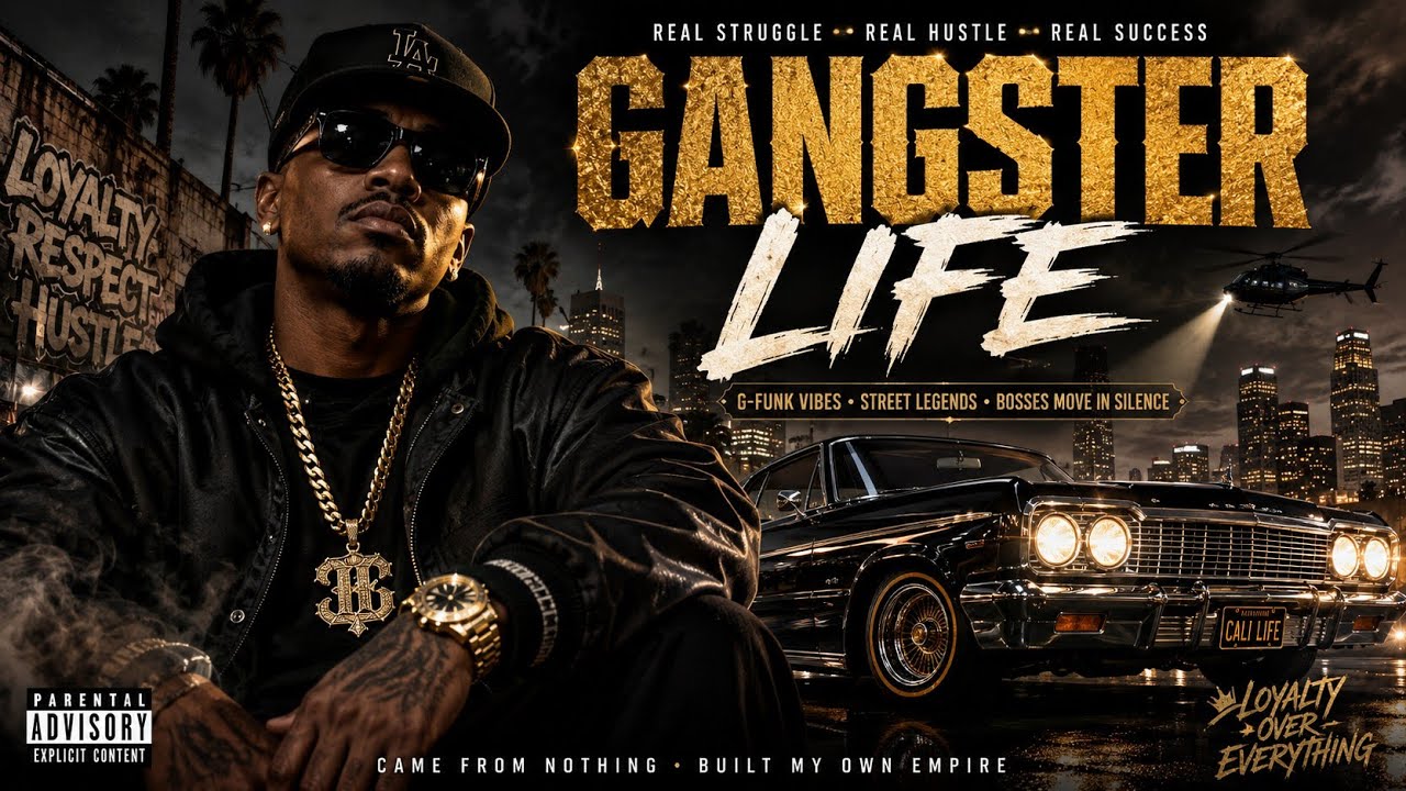 My Life From A Hustler's Po～ Gangsta rap GANGSTER LIFE 🔥 | 90s G-Funk Hip-Hop Rap | Street Hustle & Boss