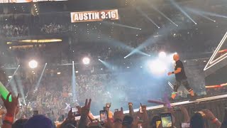 Steve Austin Insane Pop @ Wrestlemania 38 (Sunday)| Vince McMahon + Live Crowd Reaction | Stone Cold