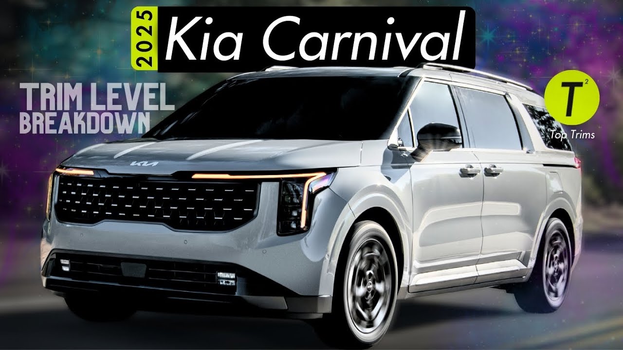 Stunning Kia Carnival Trim Comparison Images