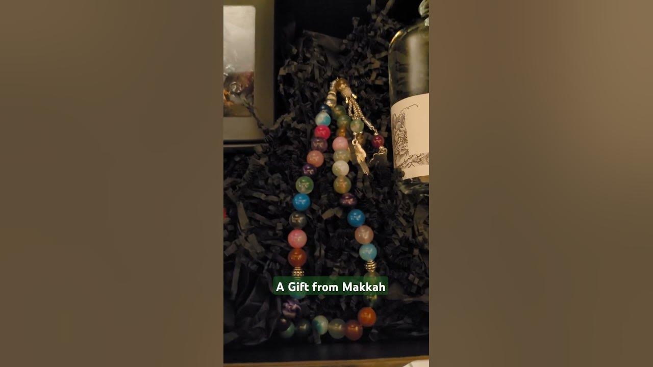 Lifezonevideo makkah giftfrommakkah tasbeeh khajoor zamzamwater 