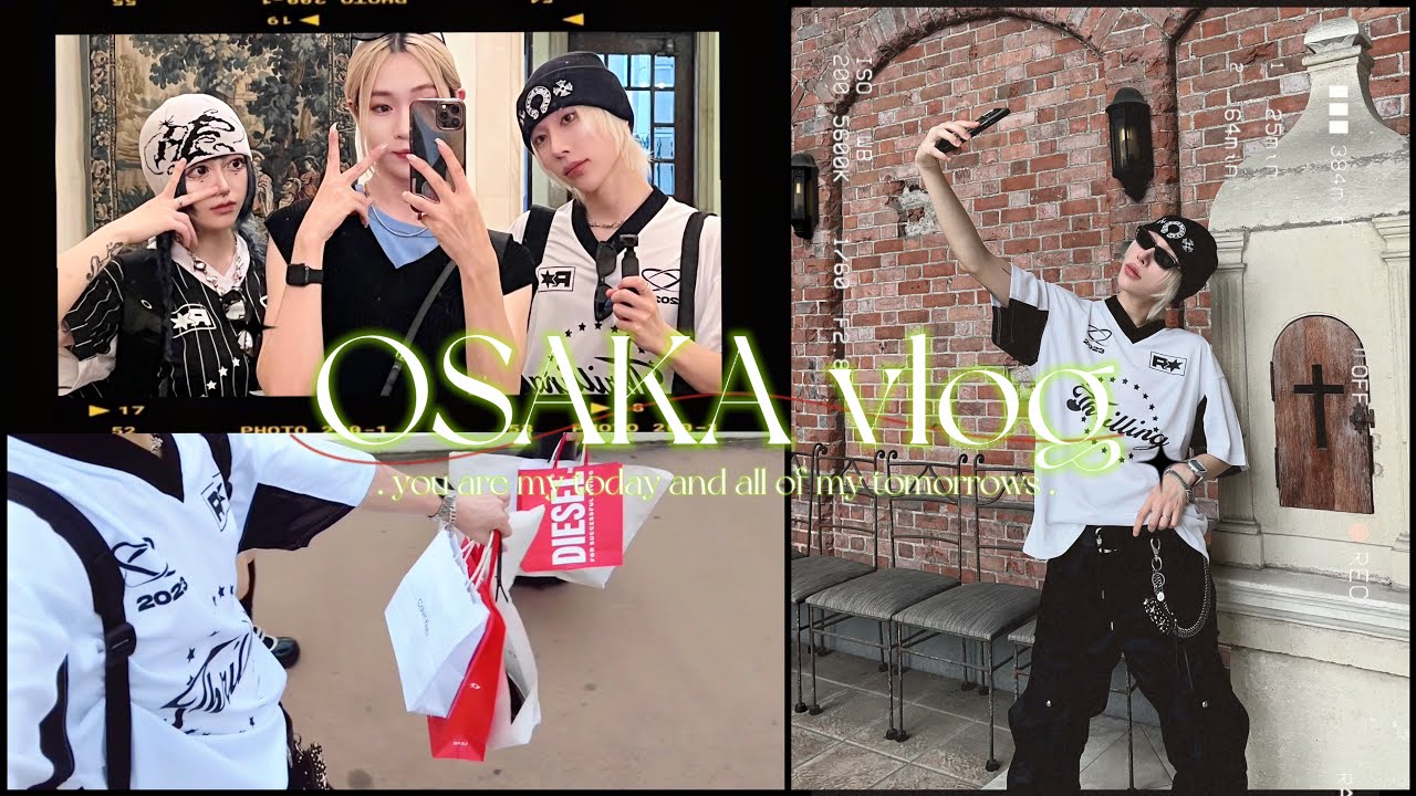 【旅行vlog】一泊2日の弾丸大阪旅行🏝️ /ホカンス/ショッピング