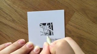 Zentangle® Muster: Hollibaugh