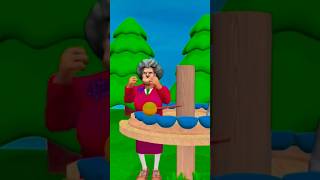 Scary teacher fight with Nick #funnyanimation #cartton #scaryteacher3d #shorts