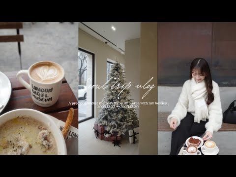 seoul vlog | 友達カップルといく年末の韓国旅行| カフェ、ショッピング etc...