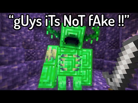 The FUNNIEST FAKE 1.19 Minecraft Speedruns...