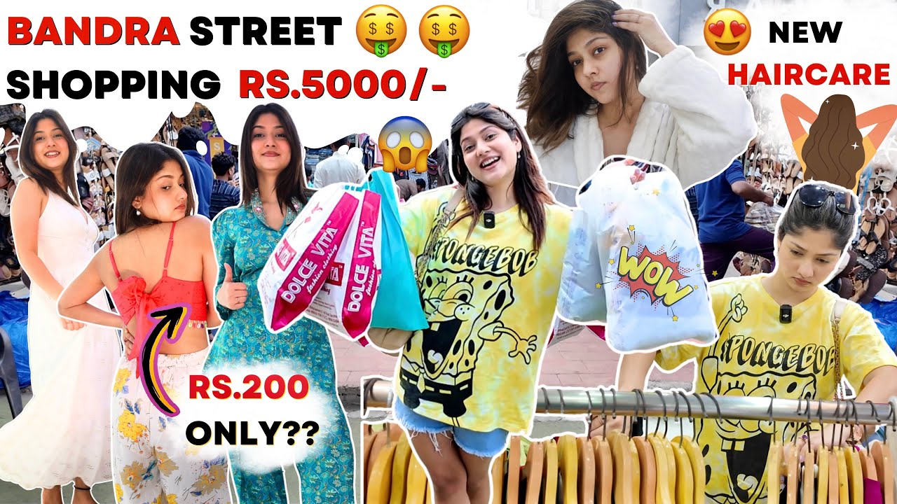 *Starting At Rs.200/-* BANDRA STREET SHOPPING😍 | Manasi Mau