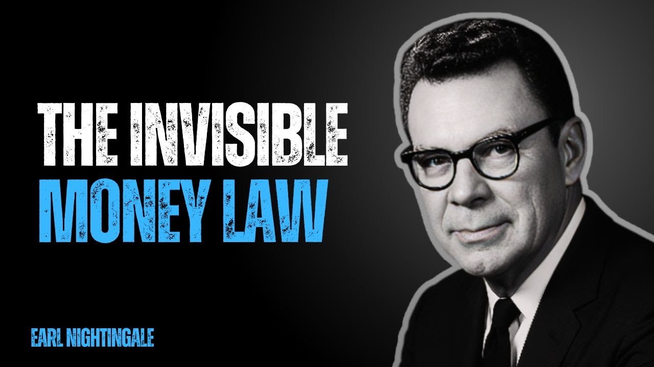 Earl Nightingale Explains the Invisible Law for Making Money! 