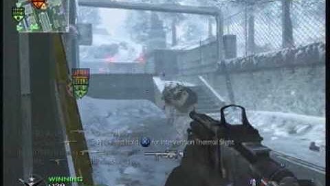 MW2 - SPAS-12 Triple-Kill