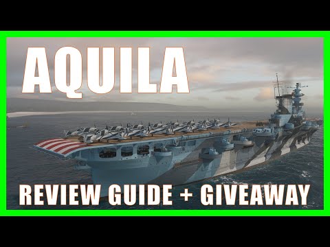Aquila Italian Regia Marina Aircraft Carrier World of Warships Wows CV