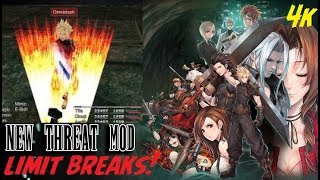 FFVII | ACQUIRING EVERY FINAL LIMIT BREAK IN NEW THREAT MOD! (4K)