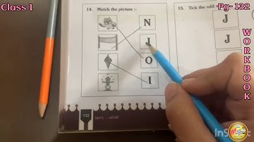 CLASS 1... SUBJECT: ENGLISH... WORKBOOK...PG 132...Based on MSP...