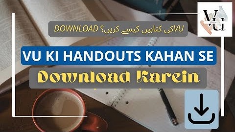 📚 How to Download VU Handouts / Books in Minutes | Easy Method for Virtual University Students 