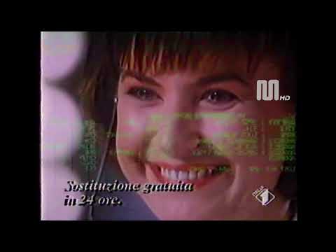 1988 ItaliaUno sequenza pubblicitaria del 7 aprile (clip 1)