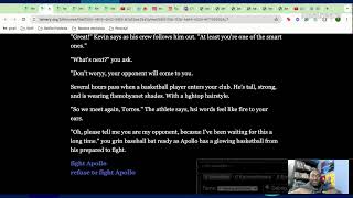 Writing for Games 1: Setting up New Interactive Narrative game on Twine (Sportscasters)