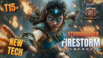 Deze NIEUWE STERKSTE Firestorm Stormweaver verplettert het eindspel in Path of Exile 2
