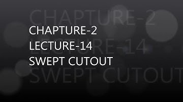 chapter 2 lecture 14 how to do swept cutout in solid edge in hindi